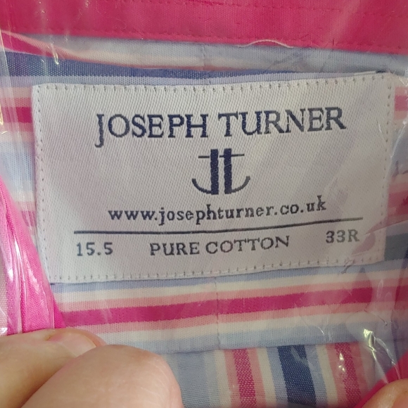 ✔️2 Joseph turner dress shirts 2 bundle - Picture 3 of 5